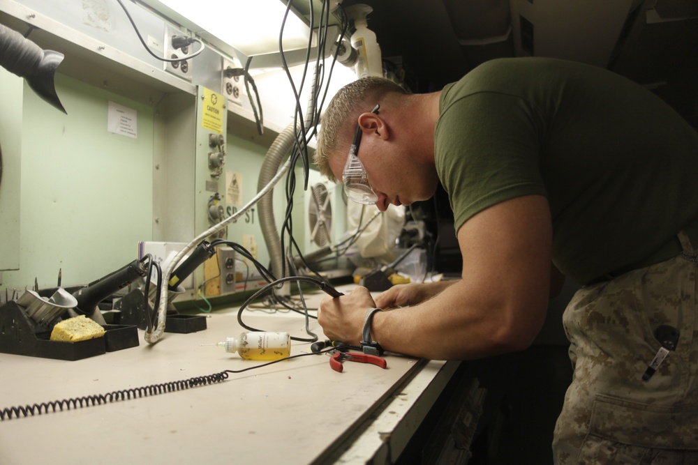 Logistics squadron keeps Marine aircraft flying in Afghanistan