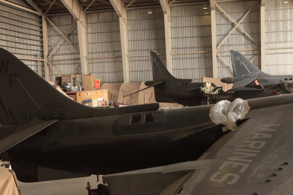 Behind the scenes: Aircraft maintainers help Marine jets keep pressure on insurgents