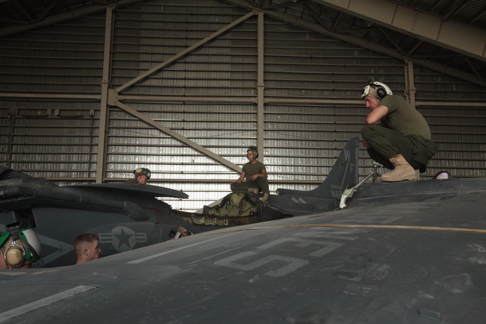 Behind the scenes: Aircraft maintainers help Marine jets keep pressure on insurgents