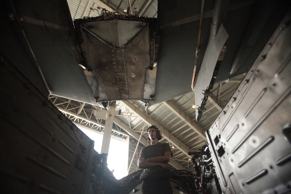Behind the scenes: Aircraft maintainers help Marine jets keep pressure on insurgents