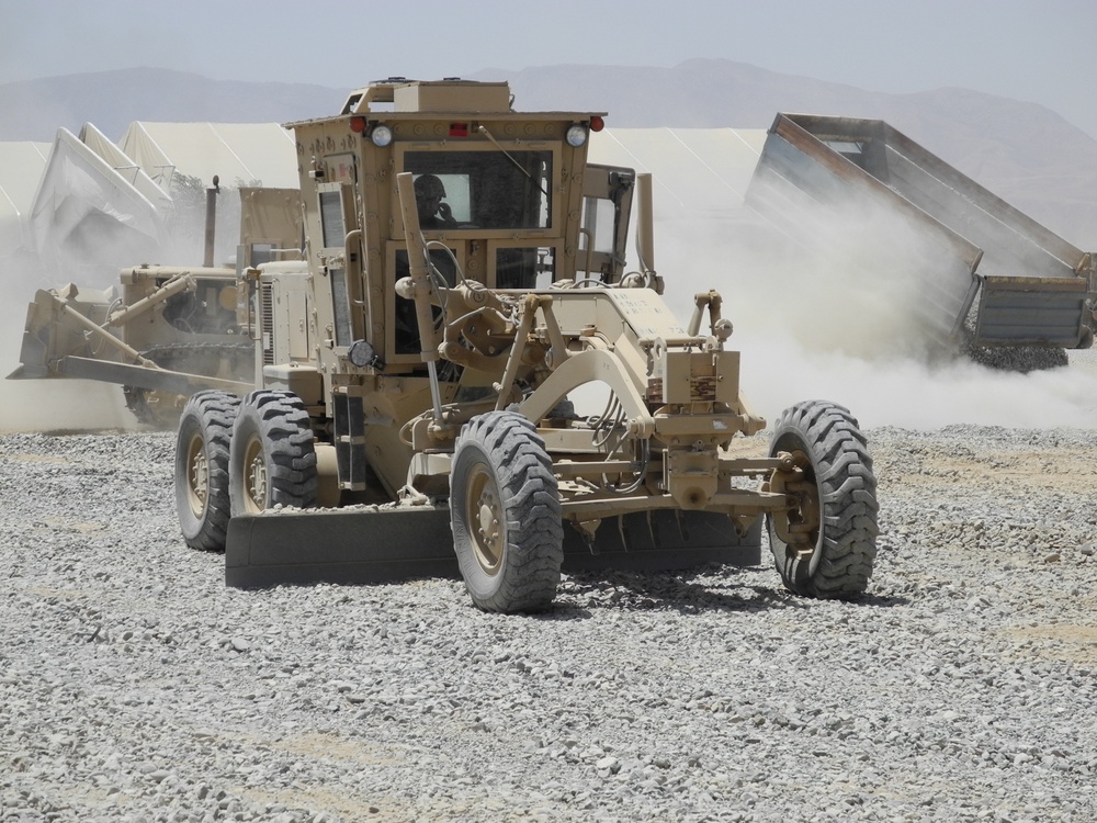 Engineers build new dining facility for FOB Kunduz