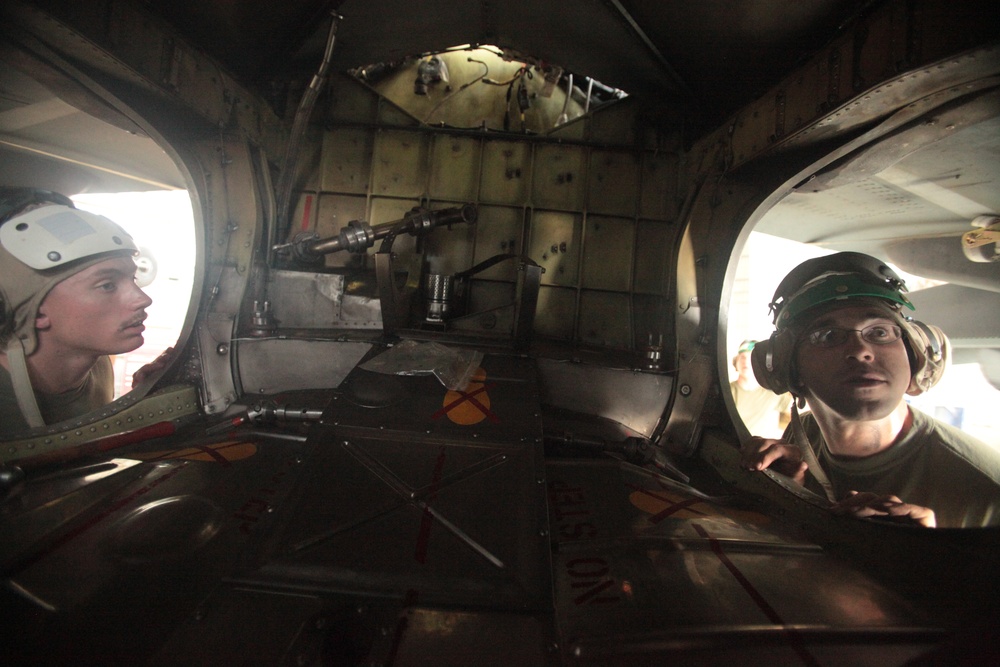 Behind the scenes: Aircraft maintainers help Marine jets keep pressure on insurgents