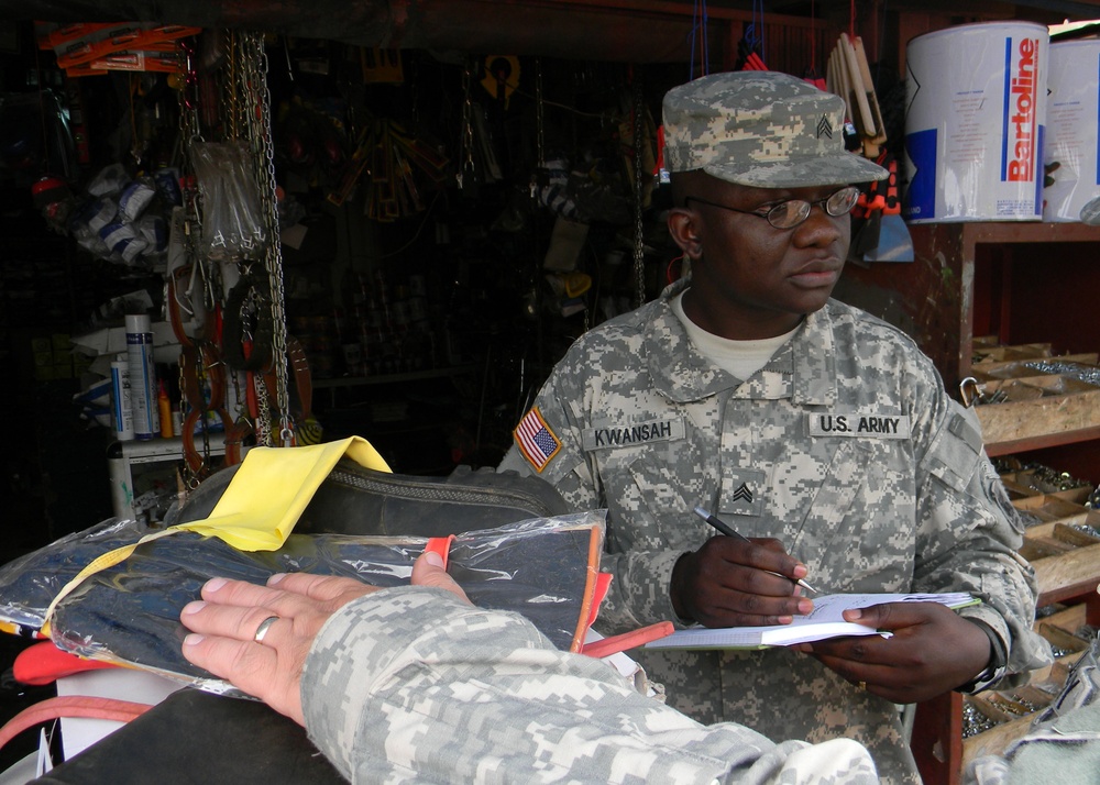 Ghana-born US soldier supports MEDFLAG 11