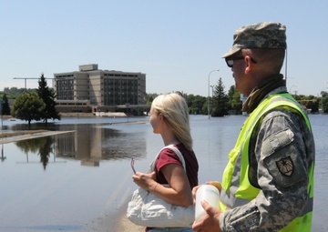 Minnesota Guard assists North Dakota flood response