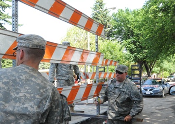 Minnesota Guard assists North Dakota flood response