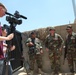 Marines role-play as news reporters for MARSOC