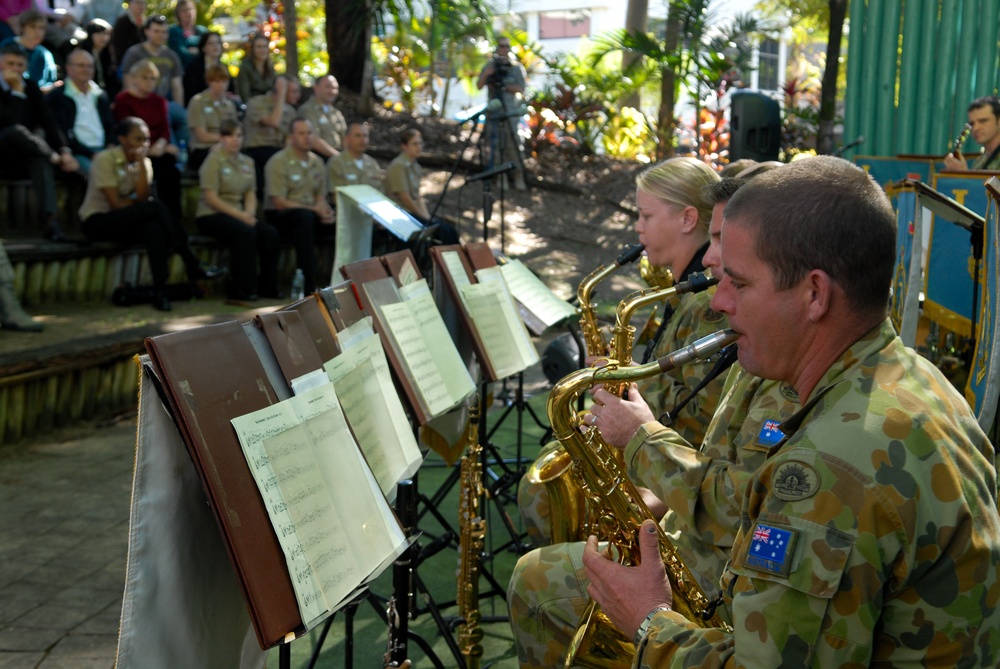 US, Australia play together