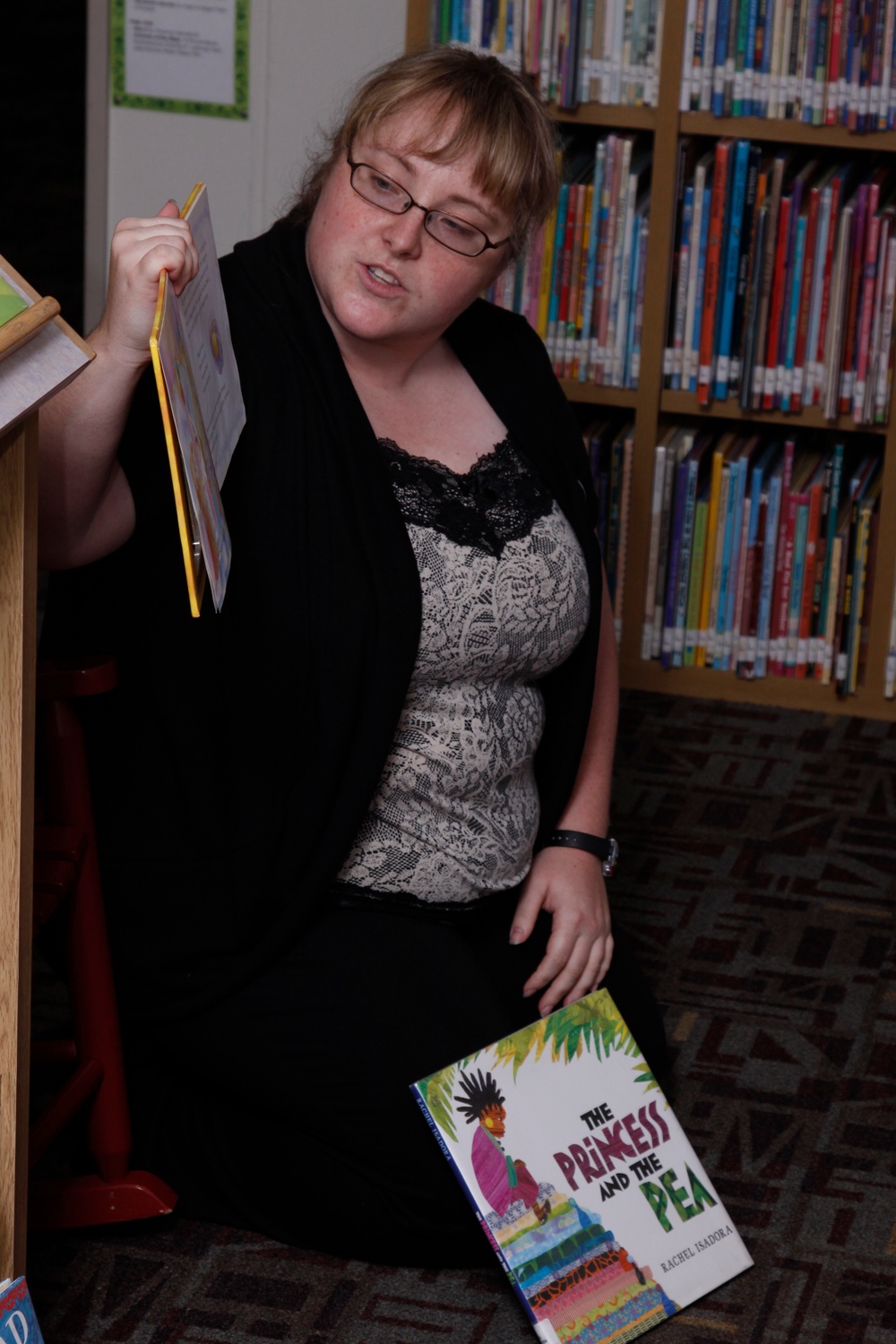 New chapter unfolds for station residents, children during 2011 summer reading program