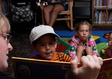 New chapter unfolds for station residents, children during 2011 Summer Reading Program