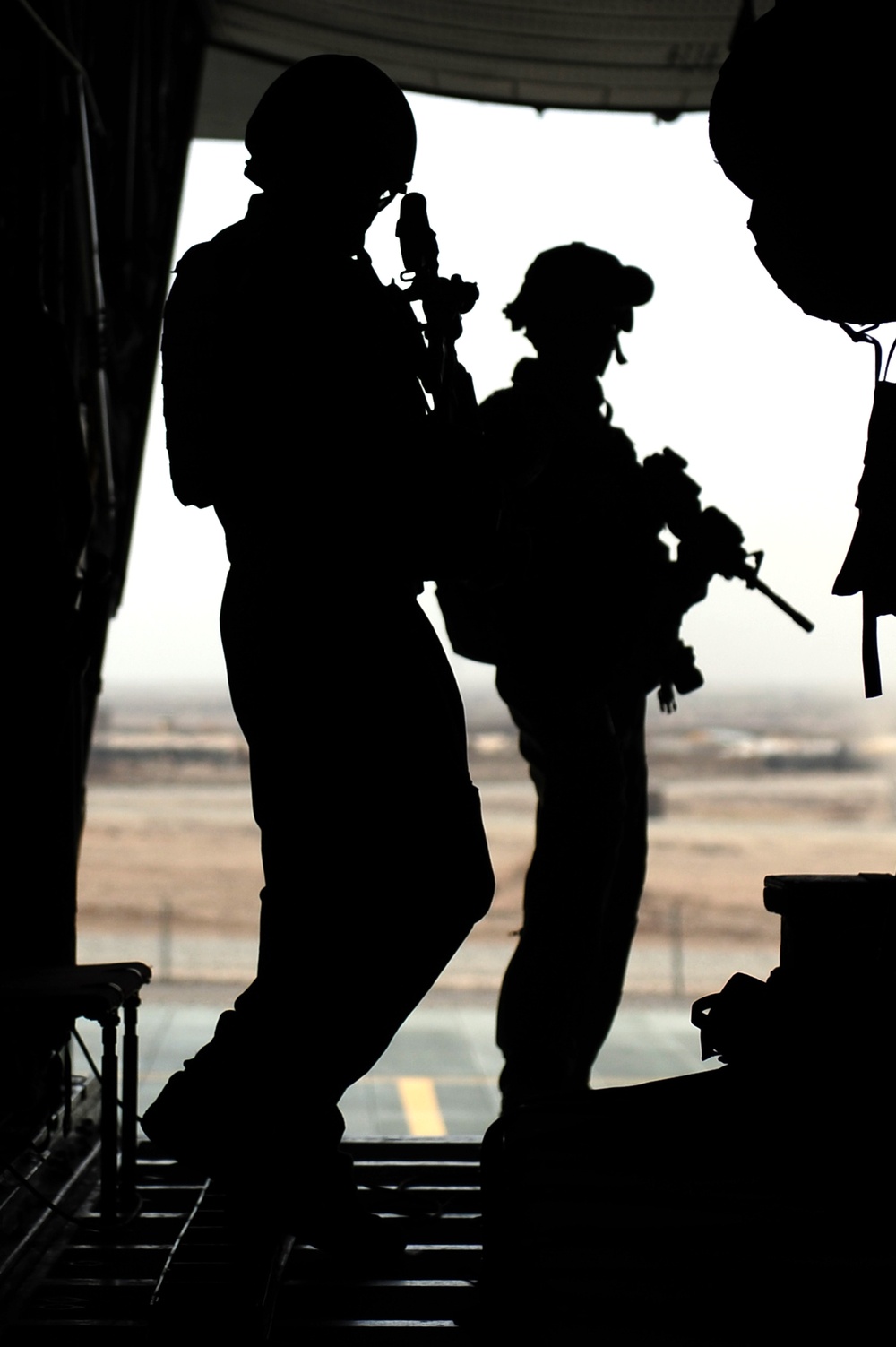 Security for C-130 in Afghanistan