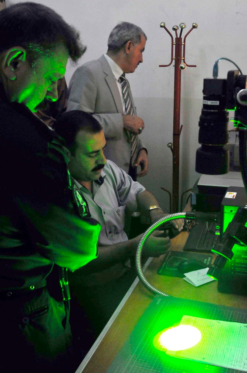 ‘Task Force Devil’ aids in opening of forensics center