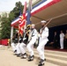 Presentation of the colors at African-American leadership mural ceremony