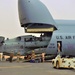 Air Force C-5 delivers Marine Helo's in Djibout