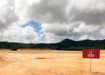 Ninth Engineer Support Battalion Marines improve Landing Zone Dodo