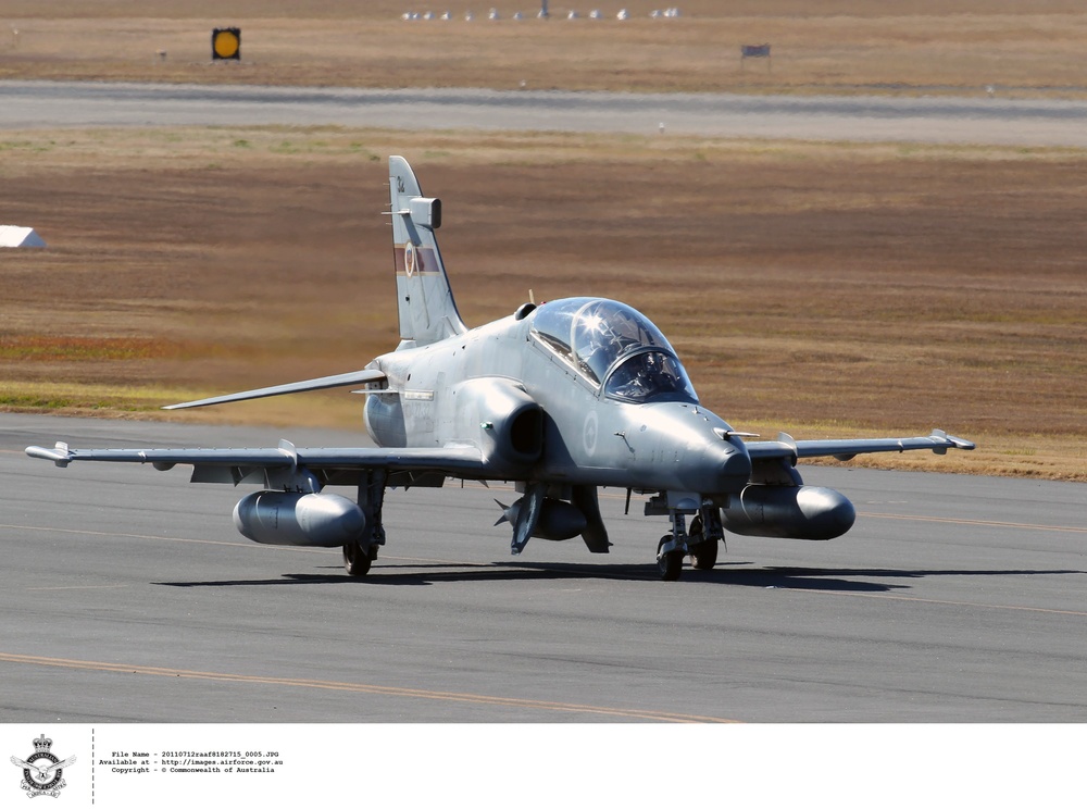 Royal Australian Air Force aircraft take to the skies during Talisman Sabre 2011