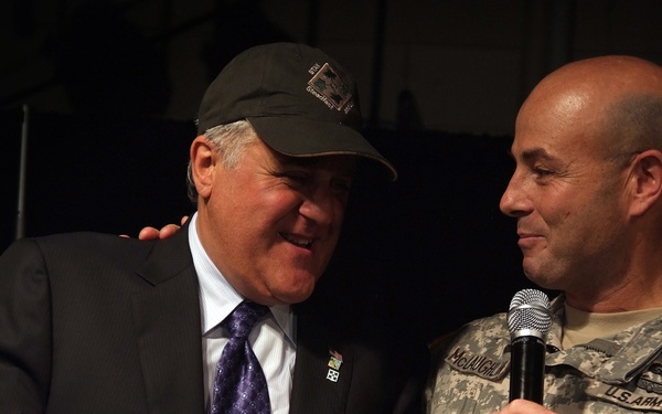 Leno brings comedy act to Carson