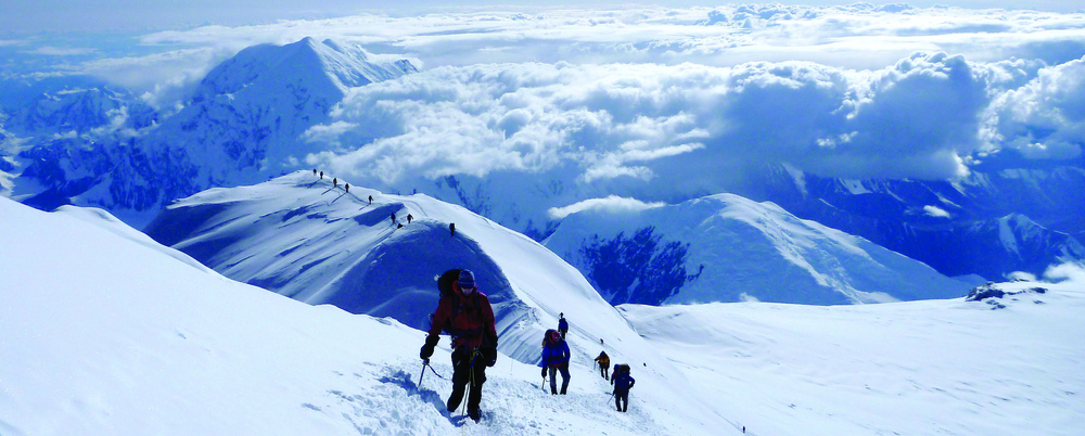 Captain climbs Denali, Kilmanjaro
