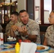 15th MEU commanding officer, sergeant major host NCO, PO breakfast for junior leaders