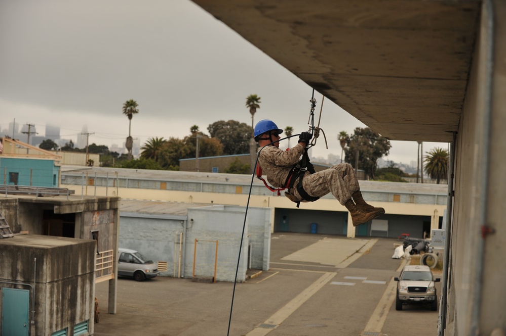 Logistics Marines train to rescue