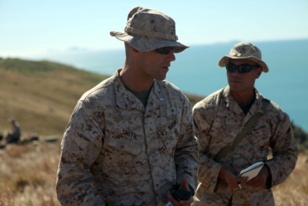 US Marines fire mortars during Talisman Sabre 2011