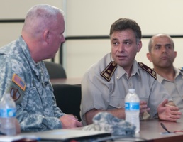Moroccan army officers visit South Carolina National Guard