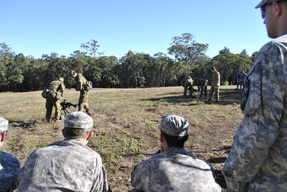 Australian Defence Force troops, US soldiers train together during Talisman Sabre 2011