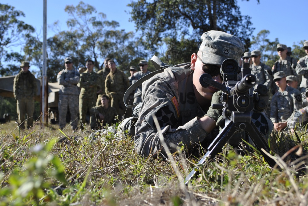 Australian Defence Force troops, US soldiers train together during Talisman Sabre 2011