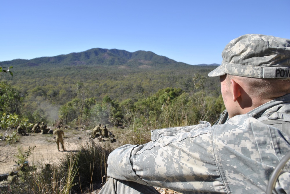 Australian Defence Force troops, US soldiers train together during Talisman Sabre 2011