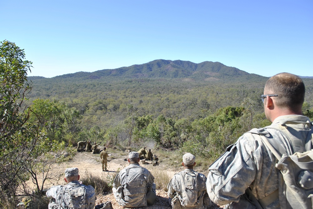 Australian Defence Force troops, US soldiers train together during Talisman Sabre 2011