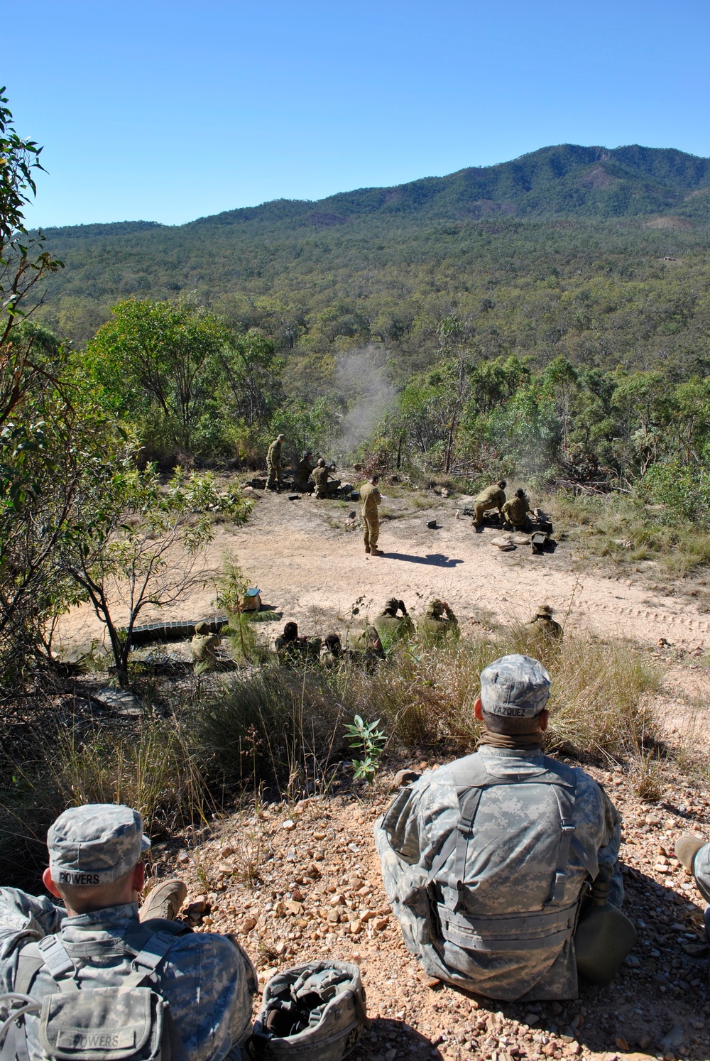 Australian Defence Force troops, US soldiers train together during Talisman Sabre 2011