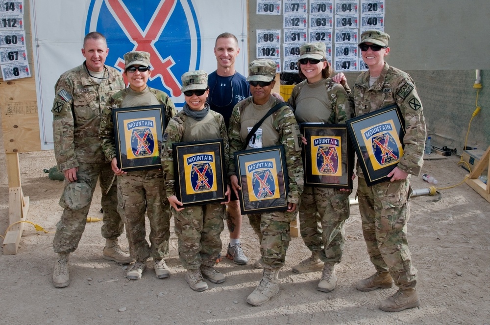 10th Mountain hosts combat relay in Afghanistan