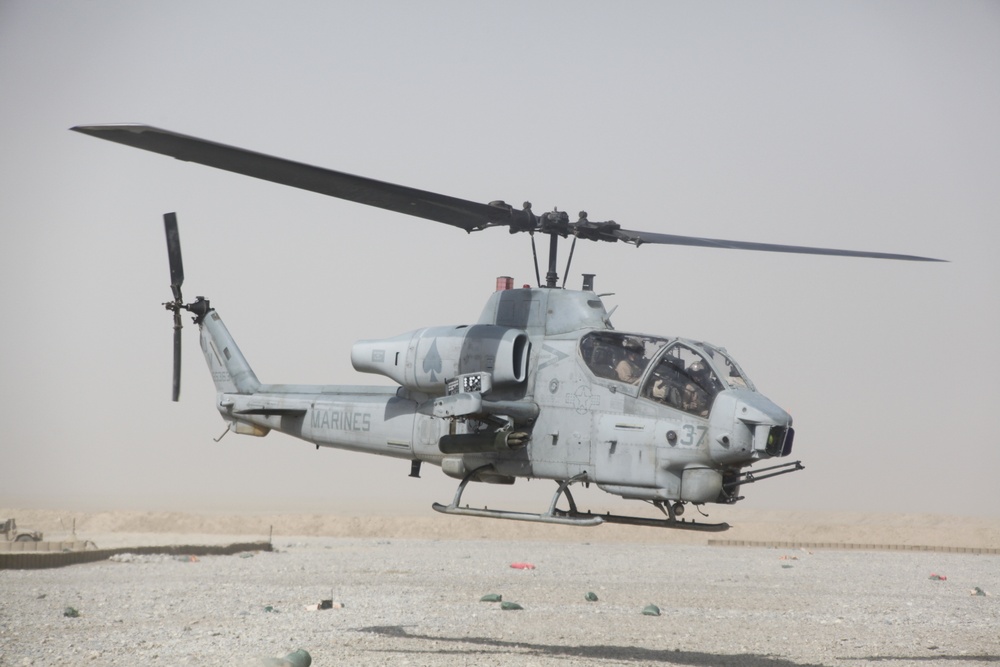 Marine attack helicopters move north to aid air ambulances