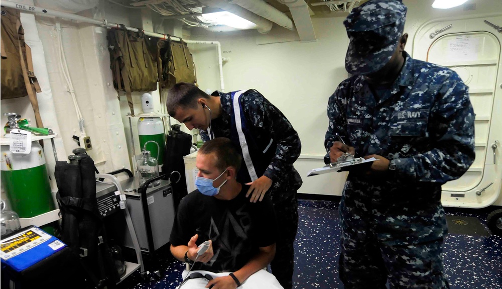 USS Mesa Verde combatant evacuation exercise