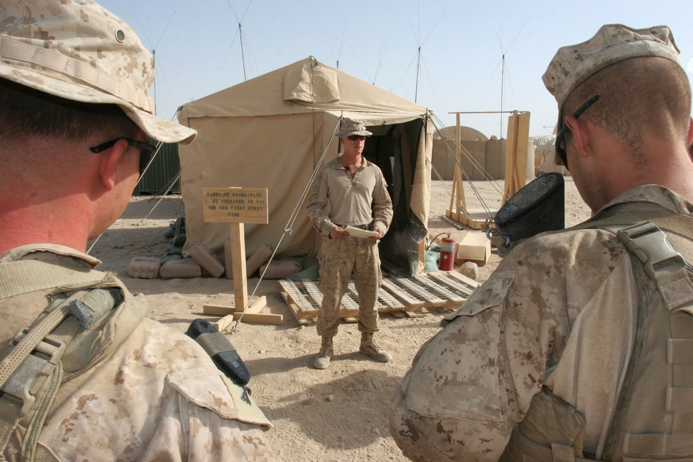 Franklin, Ky. native preps Marines for guard duty in Afghanistan