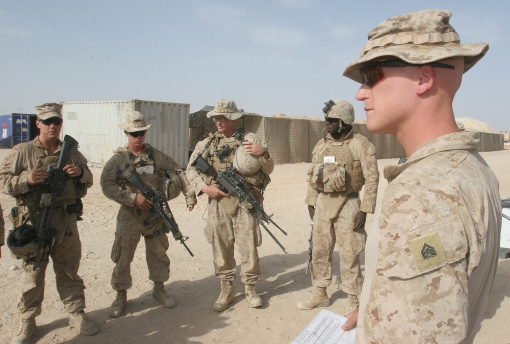 Franklin, Ky. native preps Marines for guard duty in Afghanistan