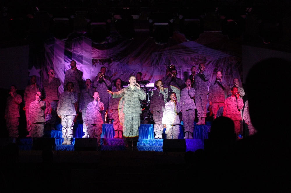 Tops in Blue entertains service members in Afghanistan