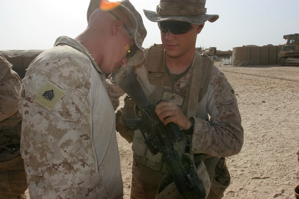 Franklin, Ky. native preps Marines for guard duty in Afghanistan