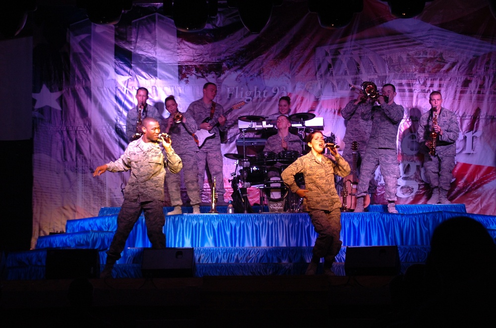 Tops in Blue entertains service members in Afghanistan