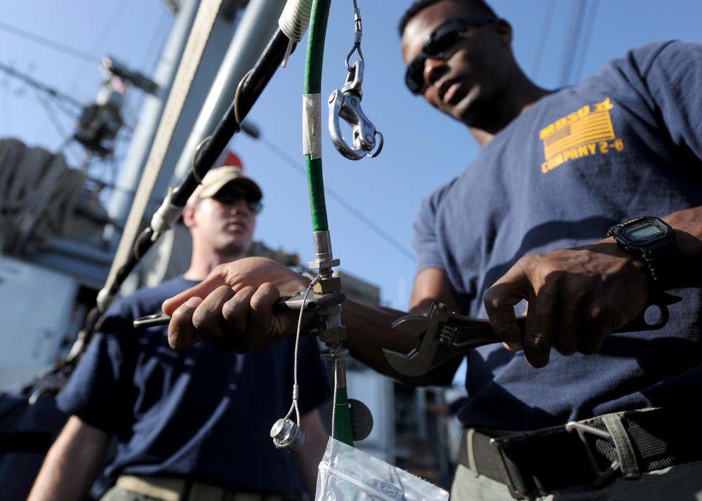 MDSU 2 aboard USNS Grasp