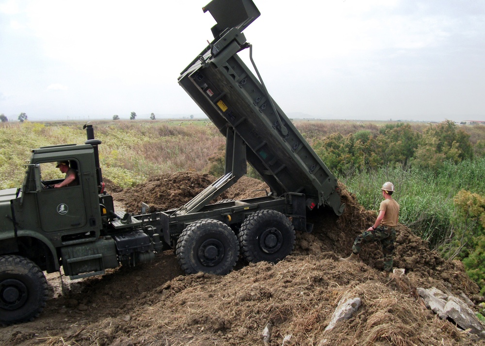 NMCB 74 Detail Sigonella supports Operation Unified Protector