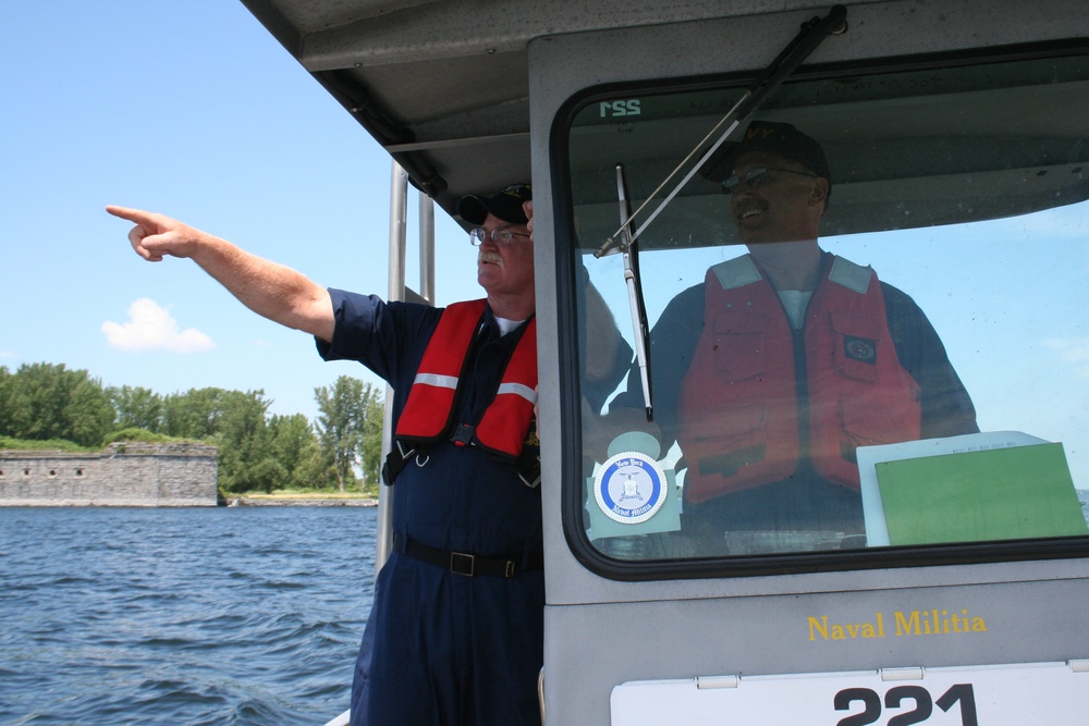 New York Naval Militia supports border patrol on Lake Champlain