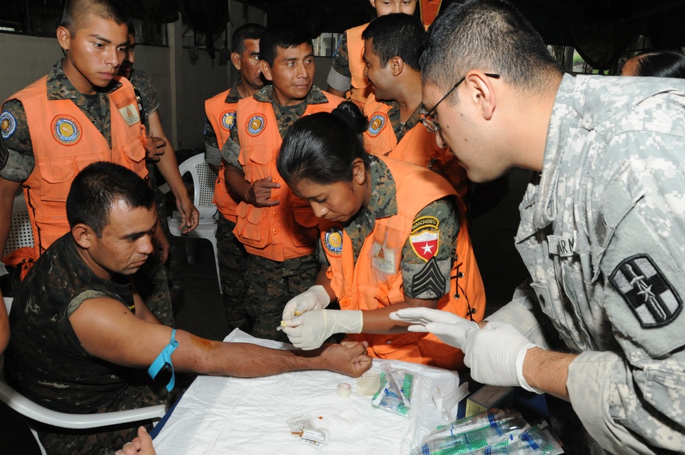 Medical engagement in Guatemala