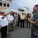 CP 2011 mission commander takes El Salvadoran VIPS on a tour