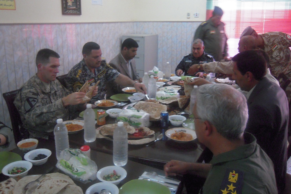 ‘Saber’ Squadron brings Wasit military leaders together