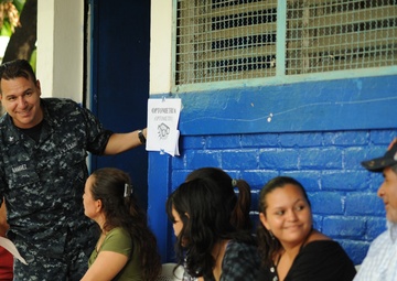 Community service project for Continuing Promise 2011 in Acajutla