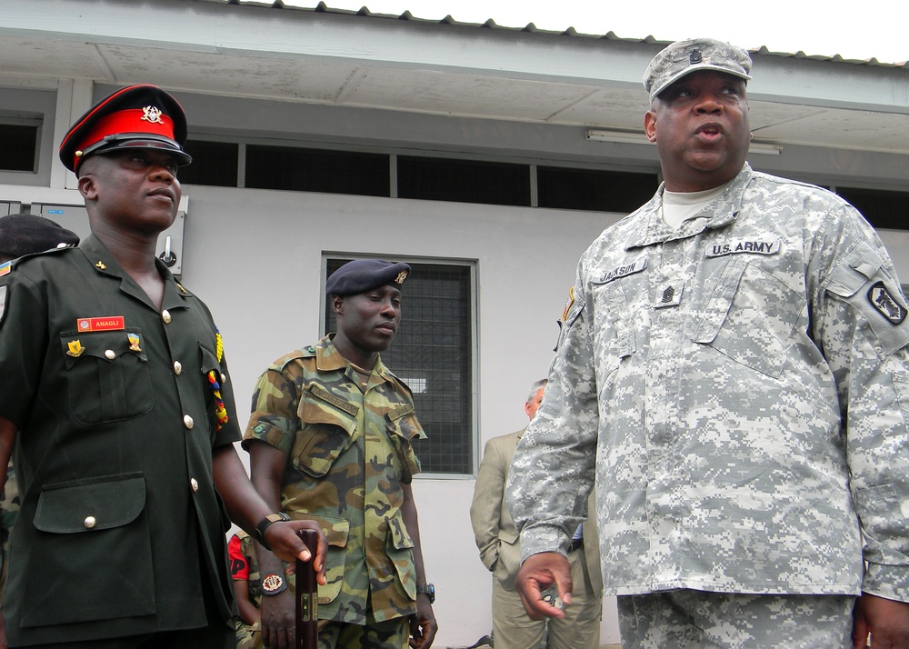 Ghana, US non-commissioned officers lead the way