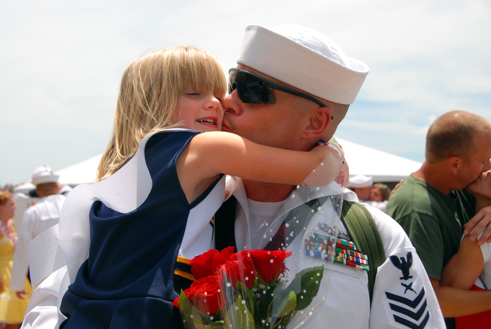 USS Enterprise returns to Norfolk