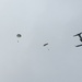 US soldiers parachute into Shoalwater Bay Training Area during Talisman Sabre 2011