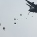 US soldiers parachute into Shoalwater Bay Training Area during Talisman Sabre 2011