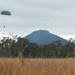 US soldiers parachute into Shoalwater Bay Training Area during Talisman Sabre 2011